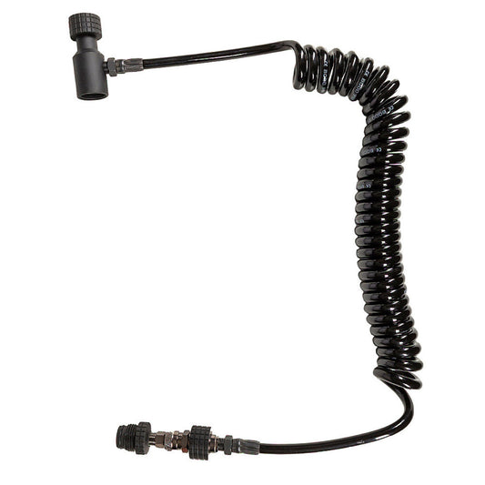 Hk Army Coiled Remote W/Slide Check | Paintball Air Tank Remote Line