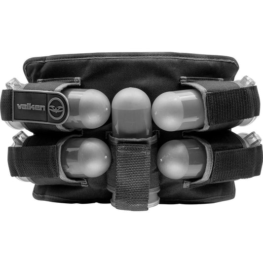 Valken Alpha 5-Pod 50 Caliber Paintball Harness | Paintball Pod Harness | Valken | Black/Grey