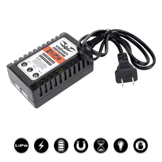 Valken 2-3 Cell Lipo Compact Balancing Smart Charger (Usa)