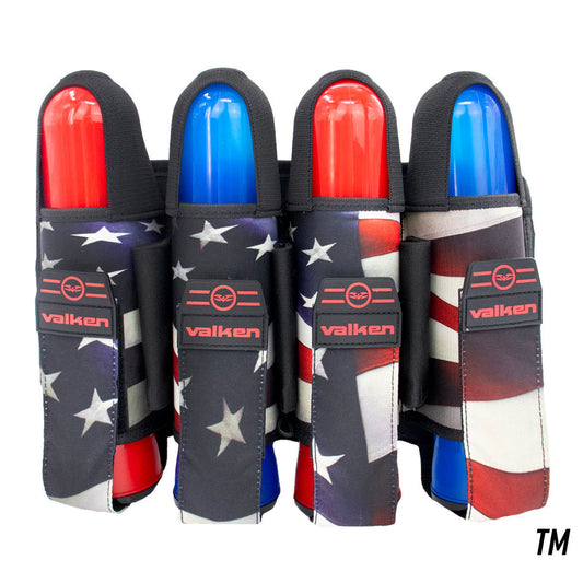 Valken Fate Gfx 4+3 Paintball Harness - Merica™