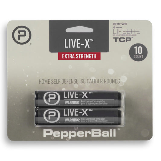 Pepperball Live X Projectiles (10 Pepperballs)