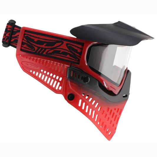 Jt Proflex Le Ice Red W/ Clear Thermal Lens | Jt Paintball Mask/Goggle