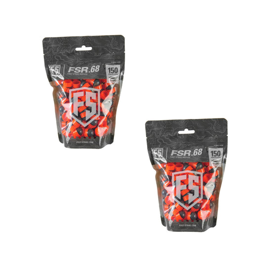 First Strike 300 Round - Smoke/Orange - Orange | Shop Paintball