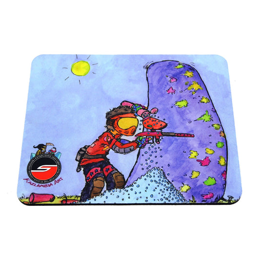 Tech Mat / Mouse Pad, Sponsored, Paintball Cartoon Series | Paintball Tech Mats | Social Paintball