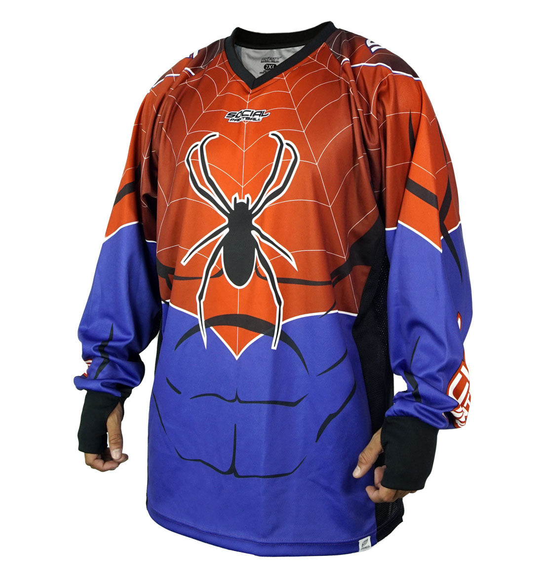 Spidery, Unpadded Smpl Paintball Jersey