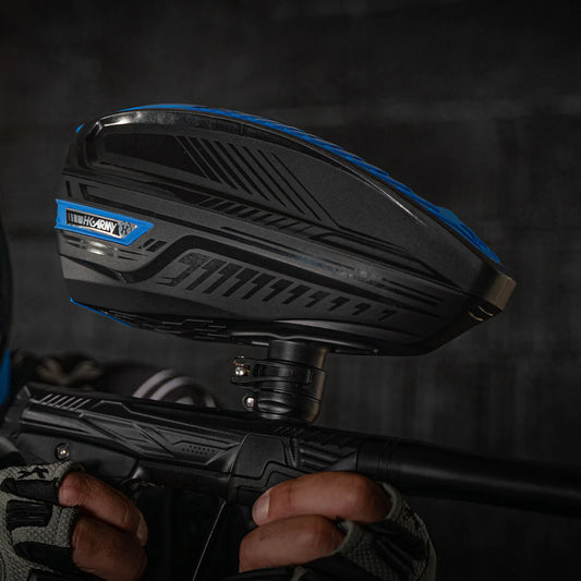 Tfx 3 Loader - Black/Blue | Paintball Loader Or Hopper | Hk Army
