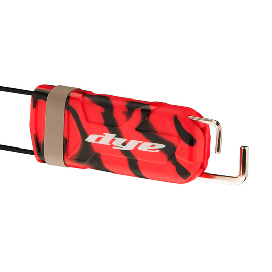 Dye Flex Barrel Cover Twst - Red/Black