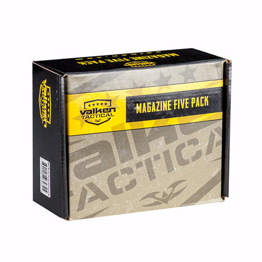 Valken 300Rd Thermold Rmag Hi-Cap Airsoft Magazines - 5 Pack