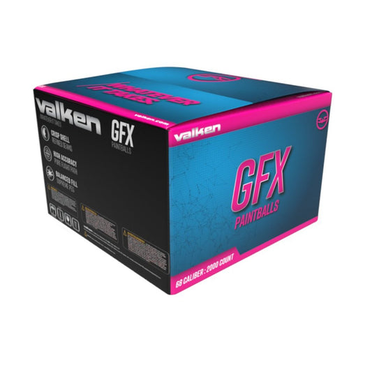 Valken Gfx .68 Caliber Paintballs - 2000 Count | Shop Paintballs