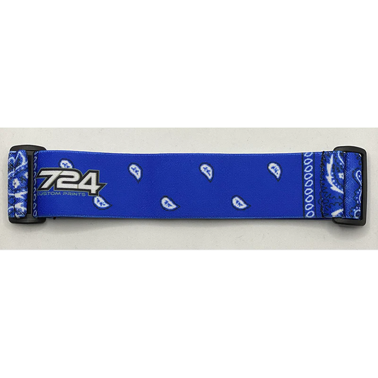paintball goggle blue Strap