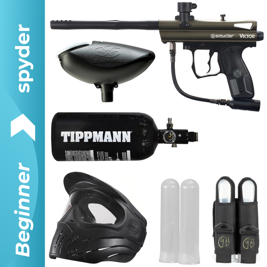 Spyder Victor Paintball Marker Package
