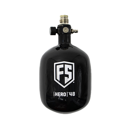 Carbon fiber air tank bottle for paintball