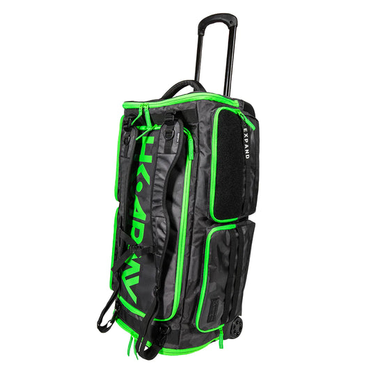 Expand 75L - Roller Gear Bag - Shroud Neon Green | Paintball Gear Bag | Hk Army