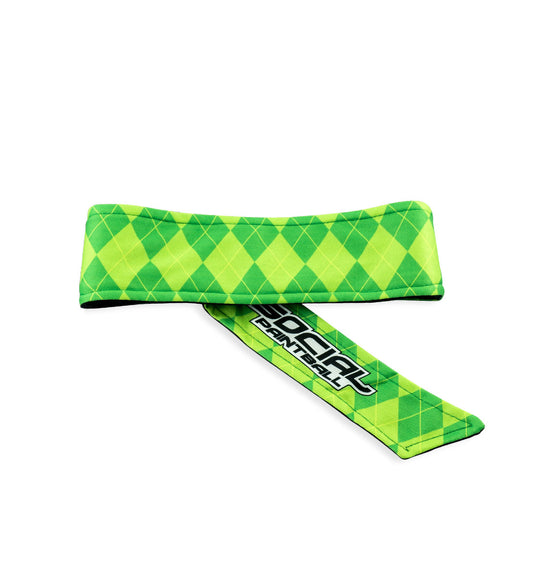 Headband, Argyle Green | Paintball Headband | Social Paintball
