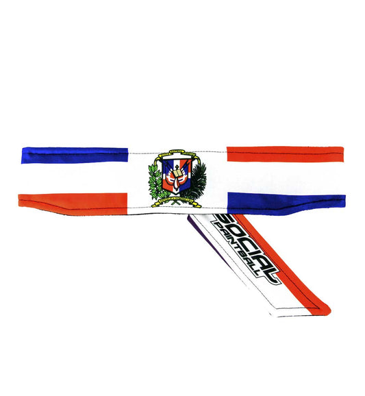 Headband, Dominican Republic Flag | Paintball Headband | Social Paintball