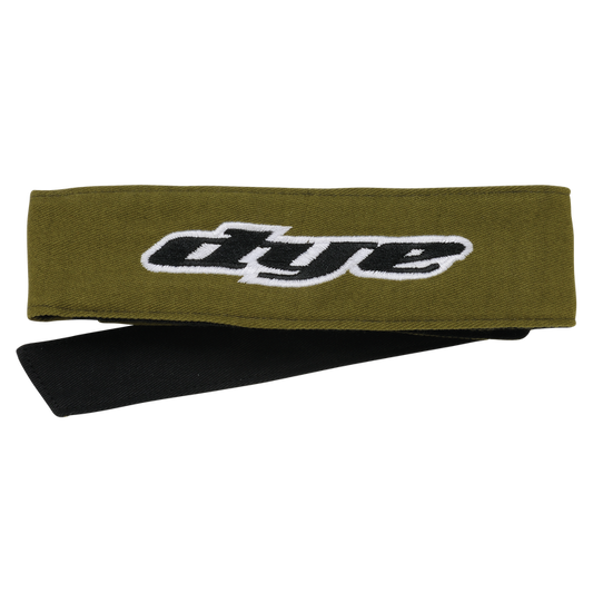 Dye Head Tie - Olive