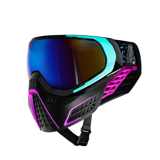 Klr Goggle Amp - Teal/Purple/Cobalt Lens | Paintball Goggle | Mask | Hk Army