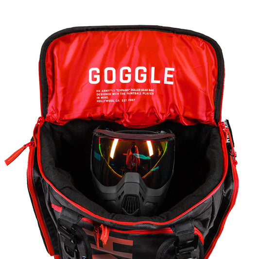 Expand 75L - Roller Gear Bag - Shroud Red | Paintball Gear Bag | Hk Army