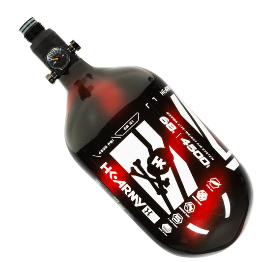 Slash - Extra Lite Carbon Fiber Tank - Standard Reg - 68Ci / 4500Psi - Stripe Lava