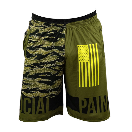 Grit Shorts, Tiger Olive | Casual Shorts