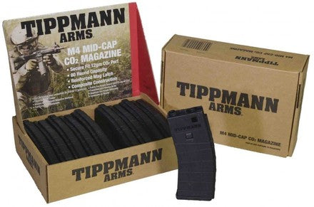 M4 Co2 Magazine 80Rnd. 10 Pack | Airsoft Gun Magazine | 80 Round | Tippmann