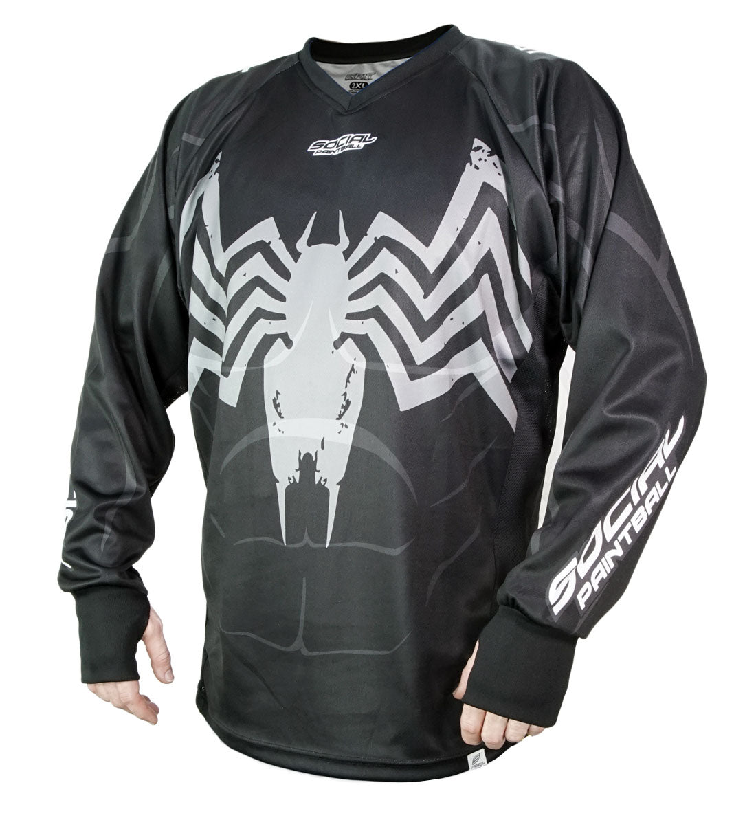 Skeleton Bones, Unpadded SMPL Paintball Jersey