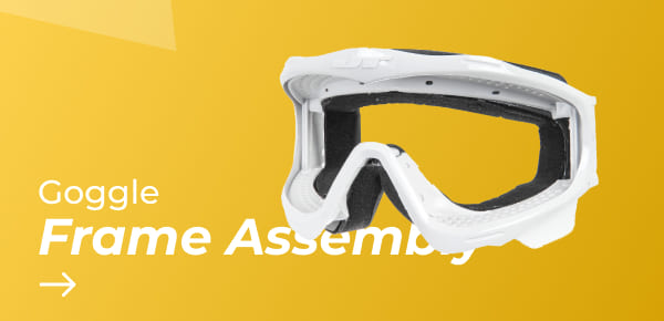 Paintball Goggle Frame Assembly