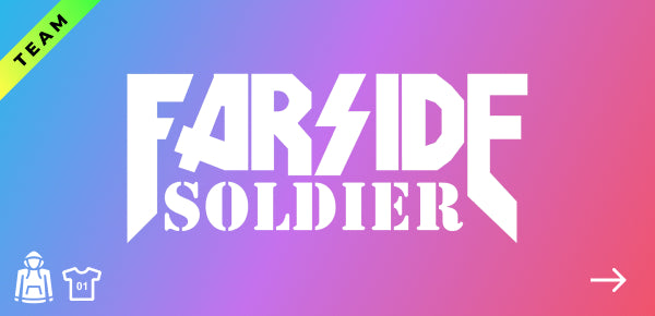farside soldier (paintball team shirts)