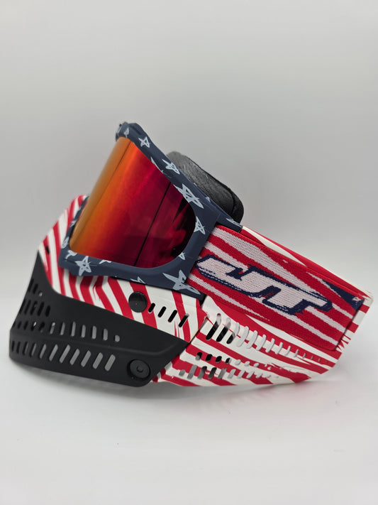 JT Proflex Stars & Stripes Paintball Mask with Goggles - Exclusive