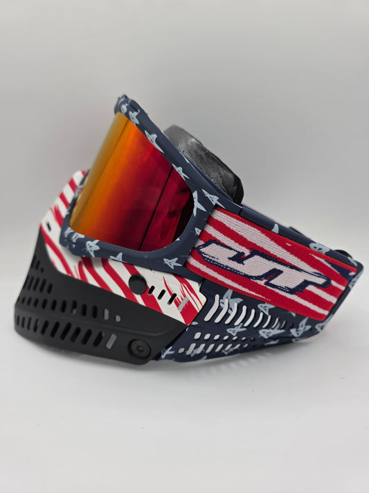 JT Proflex Stars & Stripes Paintball Mask with Goggles - Exclusive
