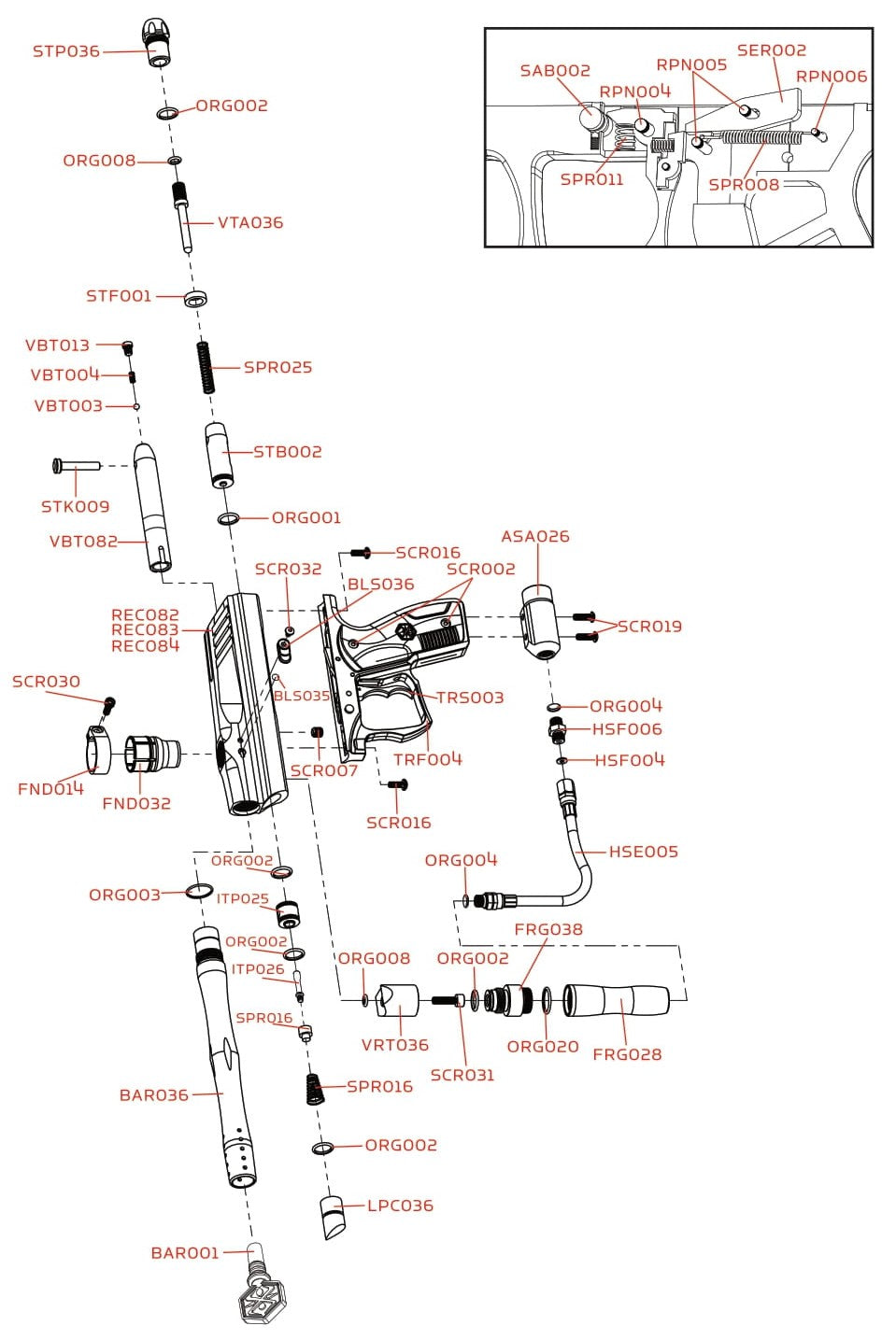 ドロンパページ Inside Door Handle Kits and Components — The Roadster Factory