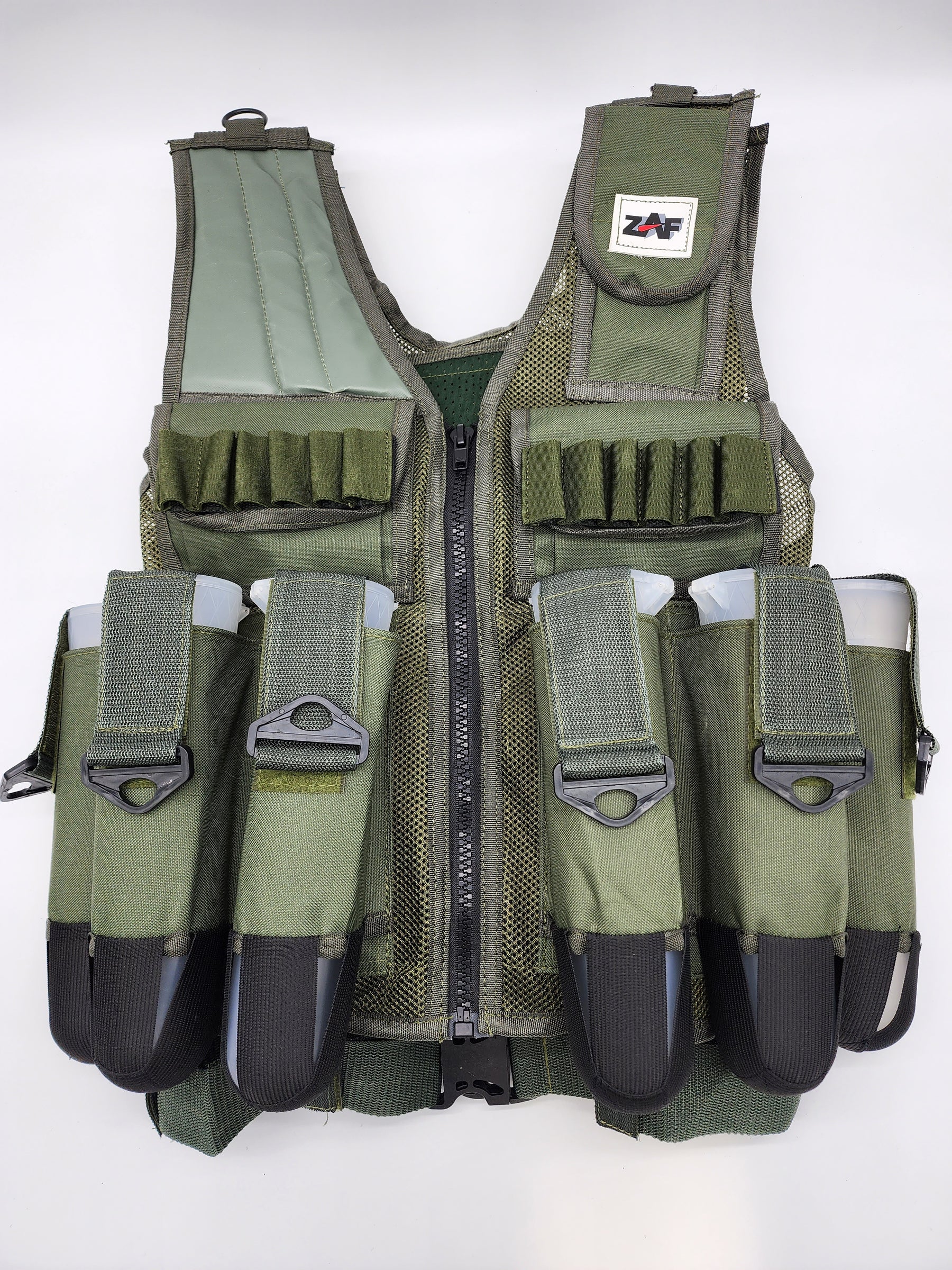 9 Pod Harness / Tactical Vest | Fully Adjustable Fit | Olive