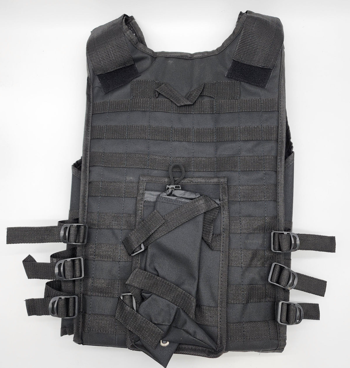 Tactical Airsoft Vest | Fully Adjustable | Color: Black