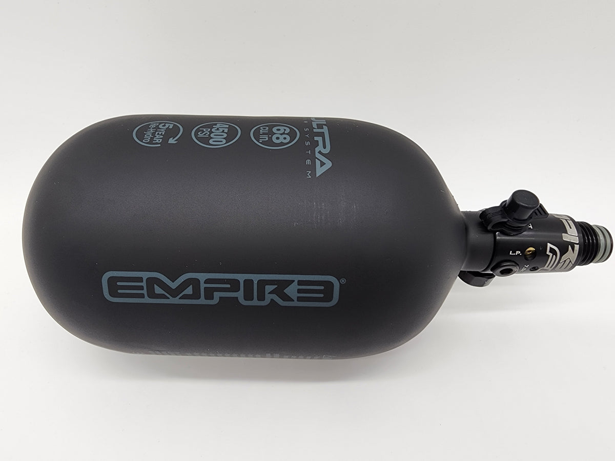 Empire Ultra Light Tank | 68ci | with Flo Pro Regulator - Black