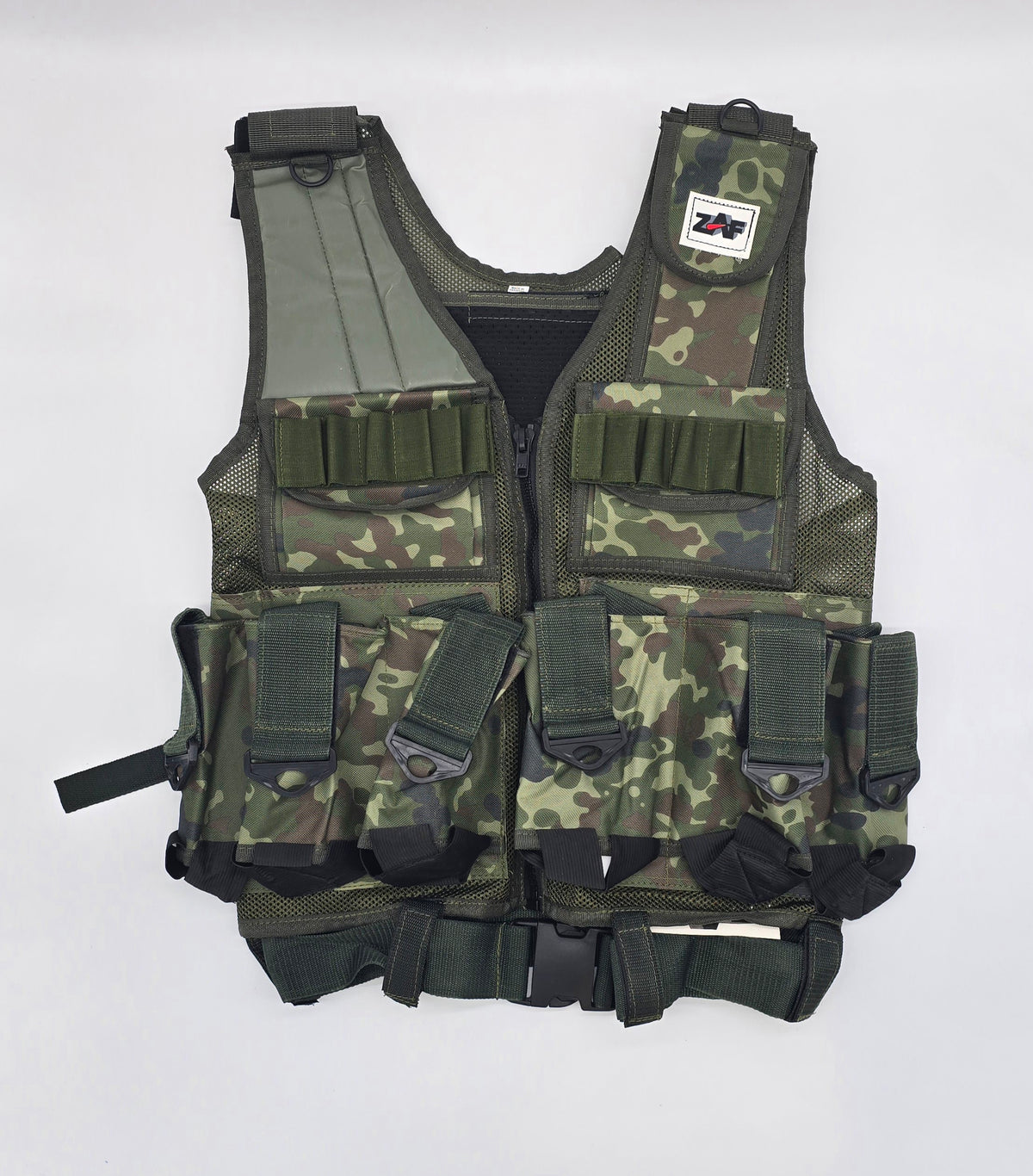 9 Pod Harness / Tactical Vest | Fully Adjustable Fit | Camo