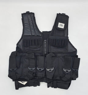 9 Pod Harness / Tactical Vest | Fully Adjustable Fit | Black | East Coast