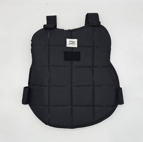 3 Pod | Padded Paintball Chest Protector | Attached Neck Protector | Black | East Coast