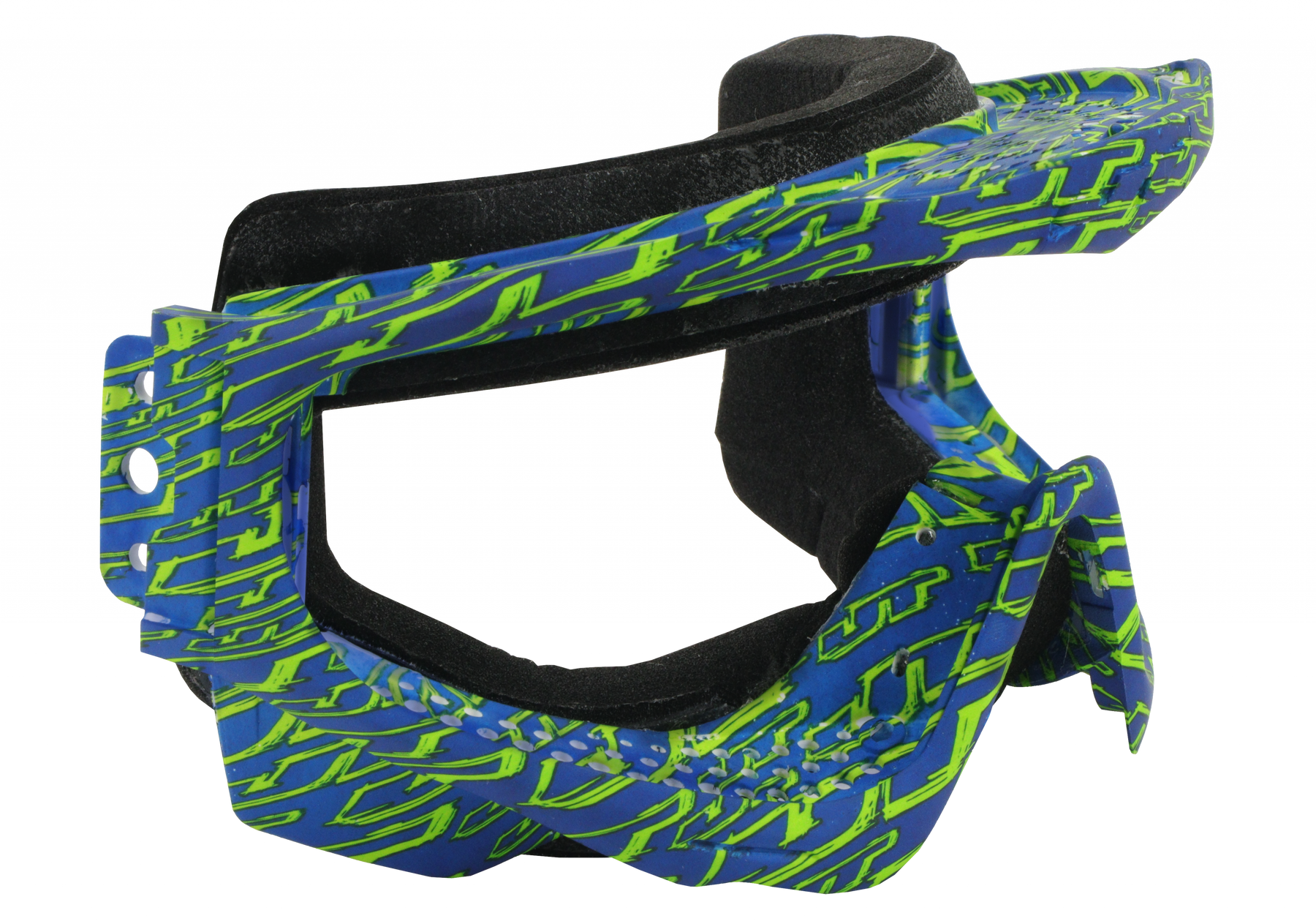 Jt Flex 7/Flex 8/Proflex/Spectra Goggle Frame Assembly- No Lens - Grunge Green/Navy