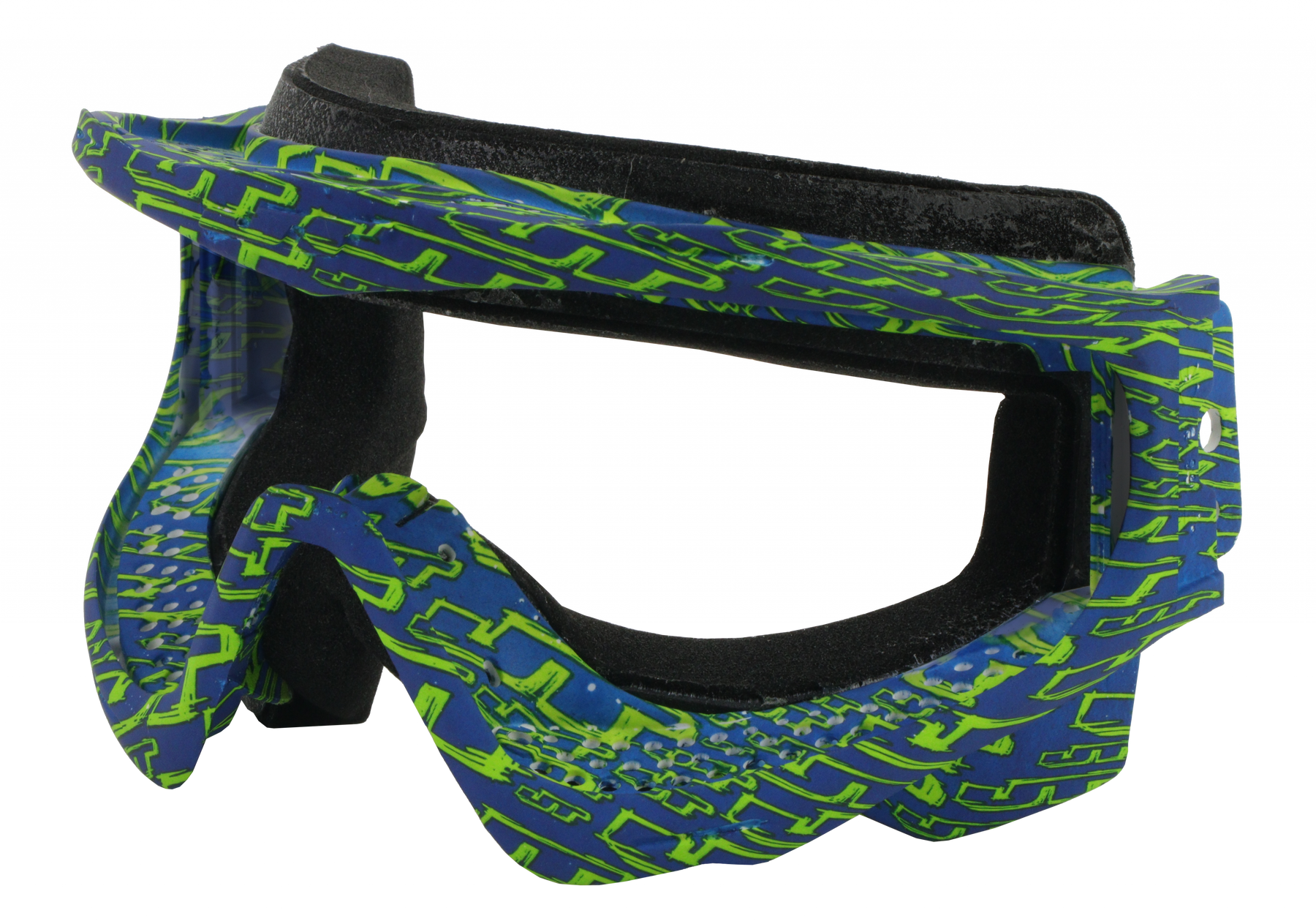 Jt Flex 7/Flex 8/Proflex/Spectra Goggle Frame Assembly- No Lens - Grunge Green/Navy