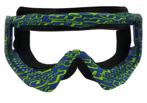 Jt Flex 7/Flex 8/Proflex/Spectra Goggle Frame Assembly- No Lens - Grunge Green/Navy