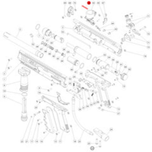 Marker Parts - SW-1 Part# 66 Feedneck Clamp Screw
