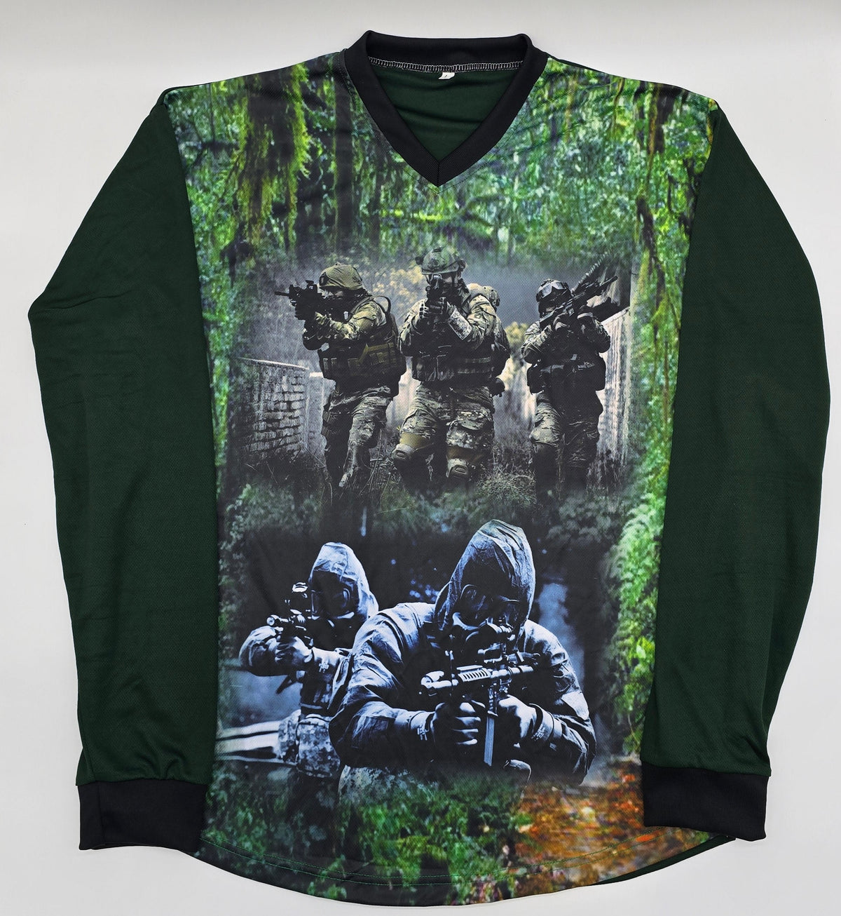 navy green call of duty ghost | Paintball Practice Jersey