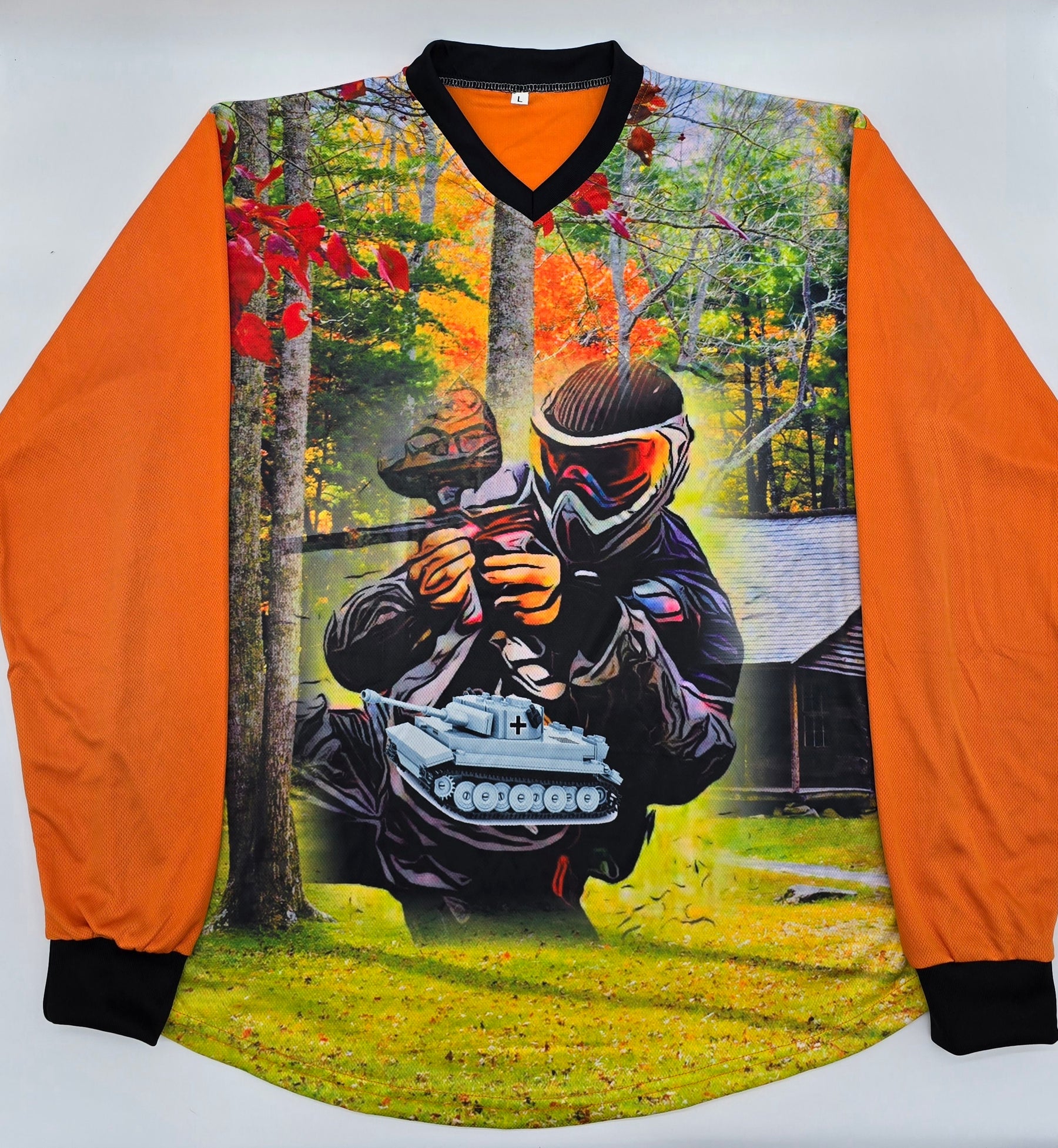 Orange Anima | Paintball Practice Jersey