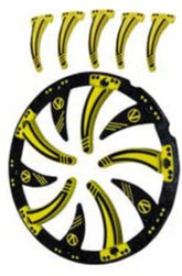 Virtue Paintball Crown 2 Rotor Speed Feed - Yellow