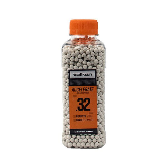 Valken Accelerate Promatch 0.32G 2,500Ct Airsoft Bbs