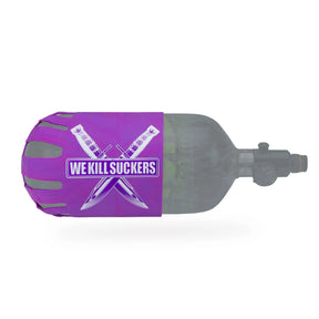 Bunkerkings - Knuckle Butt Paintball Air Tank Cover - WKS Knife - Purple