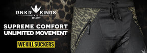 Bunkerkings Supreme Jogger Pants - Leopard