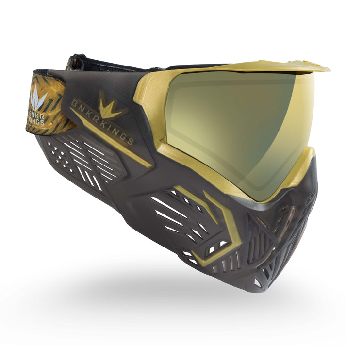 Bunkerkings - CMD Paintball Goggle - Black Gold