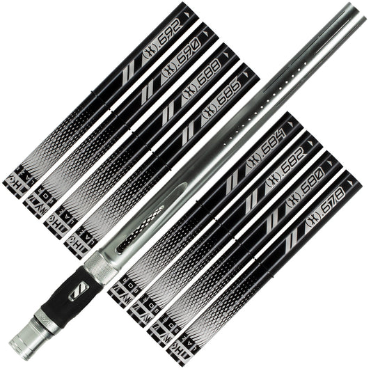 LAZR Barrel Kit - Dust Pewter - Black Inserts - Cocker Threads