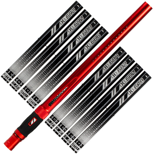 LAZR Barrel Kit - Dust Red - Black Inserts - Cocker Threads